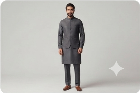 Menswear — try-on result